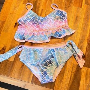Swims Blue and Pink Scale Bikini